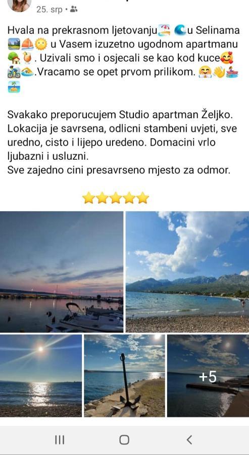 Holiday Home Zeljko,Marija & Jakov Starigrad Paklenica Εξωτερικό φωτογραφία